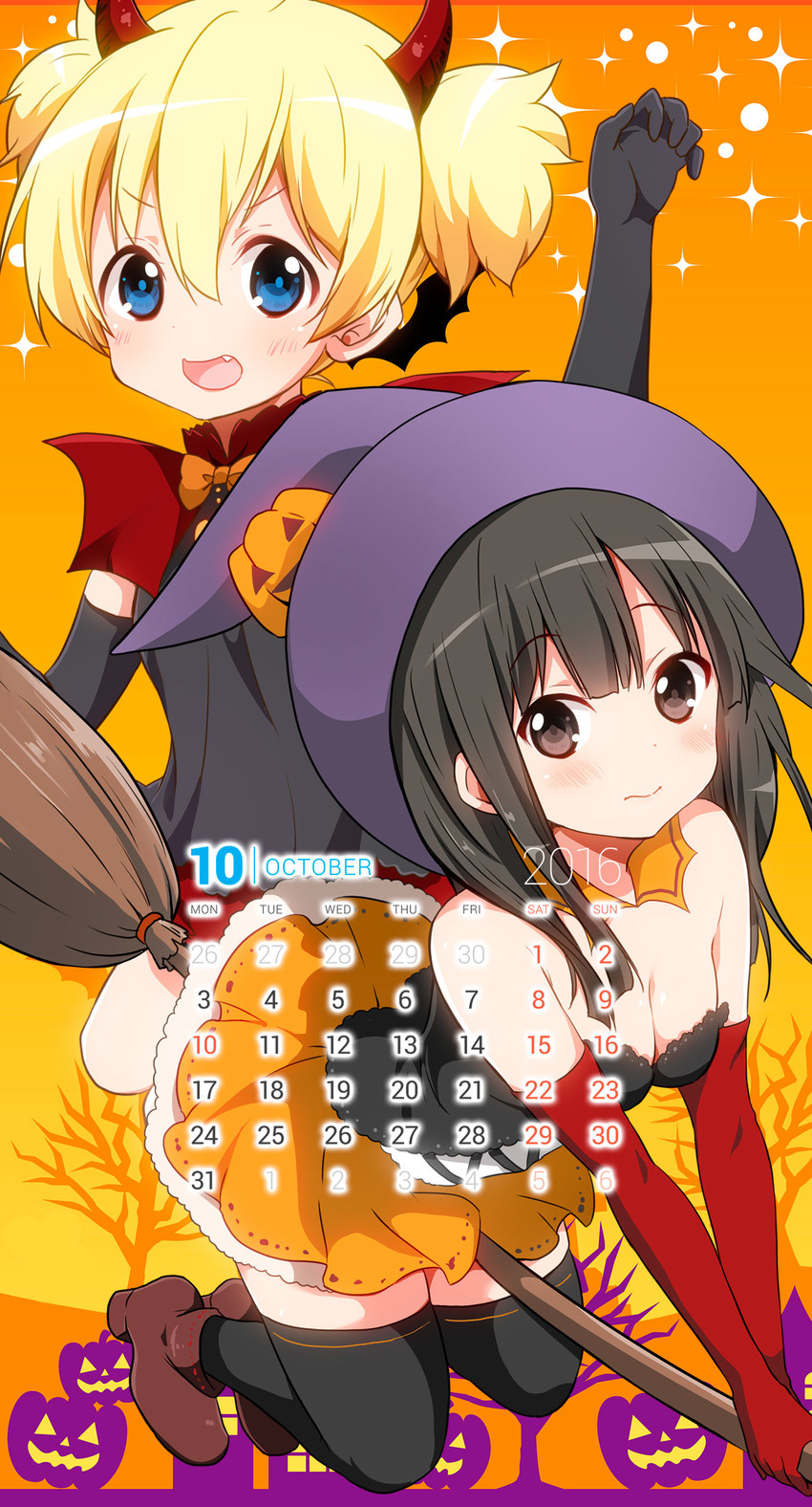 chijou noko and uchino chika (original and 1 more) drawn by ragho_no_erika