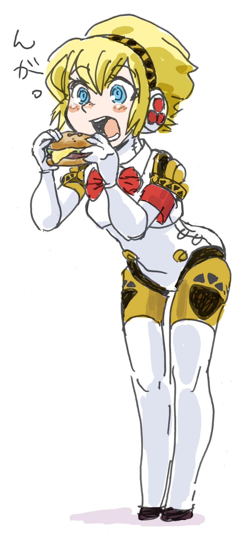 aigis (persona and 1 more) drawn by fussan_senryobako