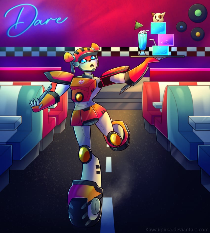 lickety split (transformers and 1 more) drawn by kawaiipiika