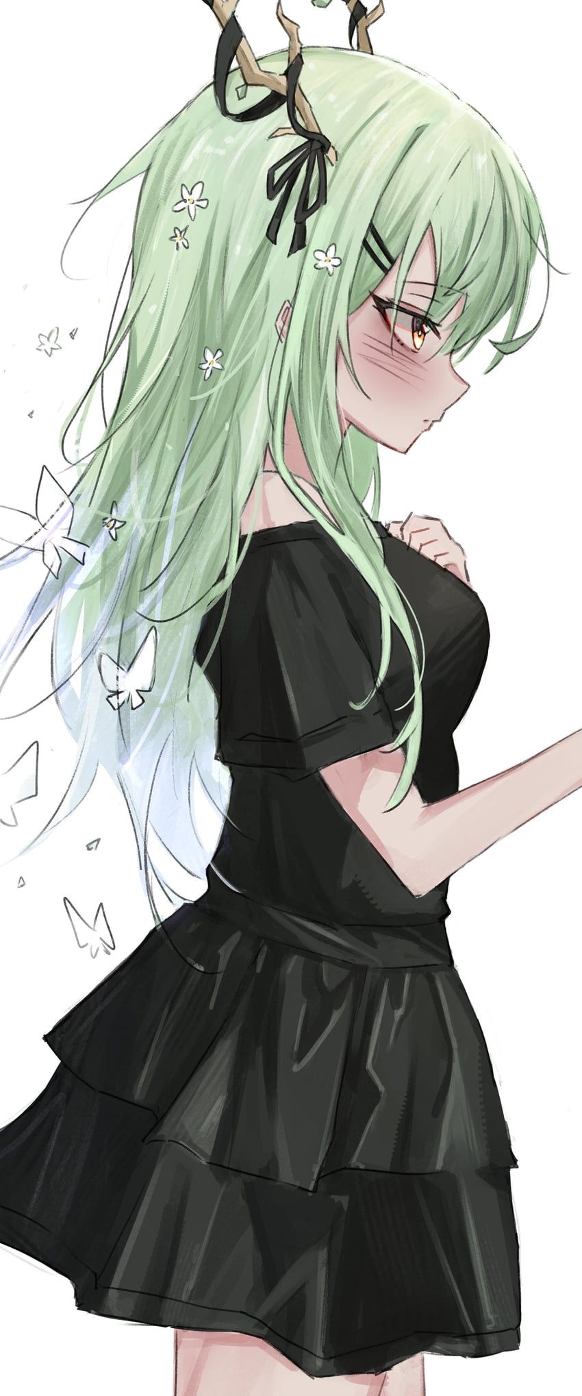 ceres fauna (hololive and 1 more) drawn by akarinnndesu