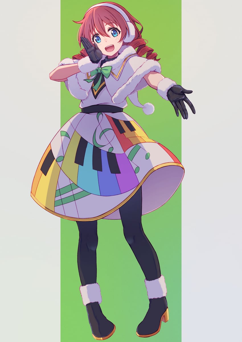 emma verde (love live! and 1 more) drawn by macken666