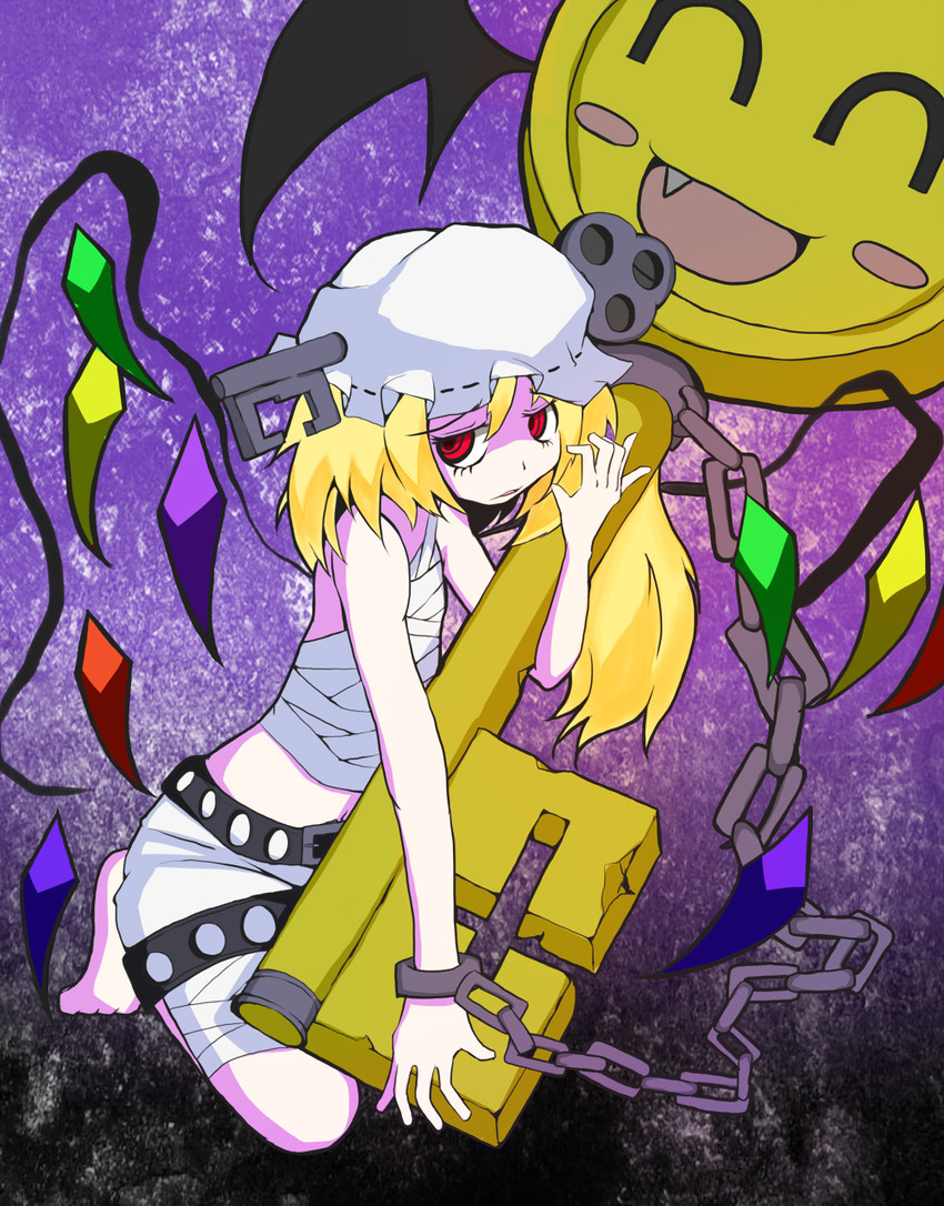 flandre scarlet, a.b.a, and paracelsus (touhou and 1 more) drawn by flanvia