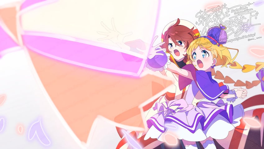 inukai iroha, cure friendy, and toyama satoru (precure and 1 more) drawn by serizawa_serizane