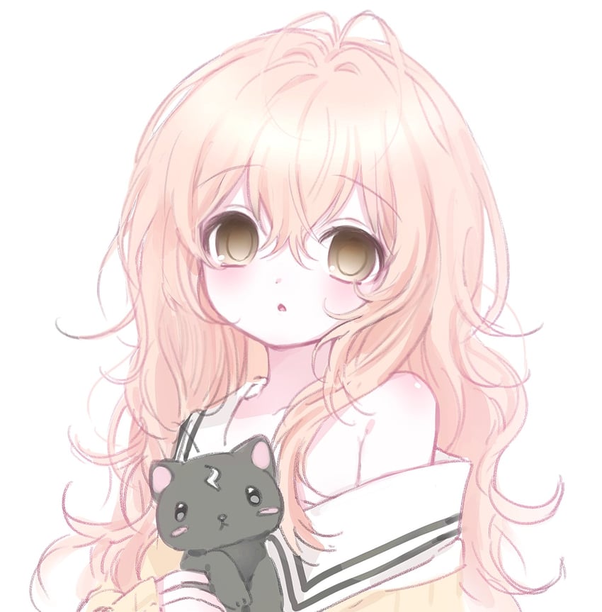 mukou aoi and eru (kimi to kanojo to kanojo no koi.) drawn by mipi_(u3u_00)