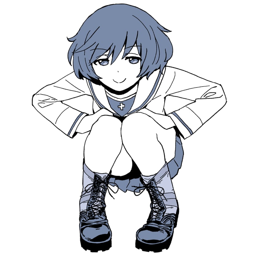 akiyama yukari (girls und panzer) drawn by onsen_tamago_(hs_egg)