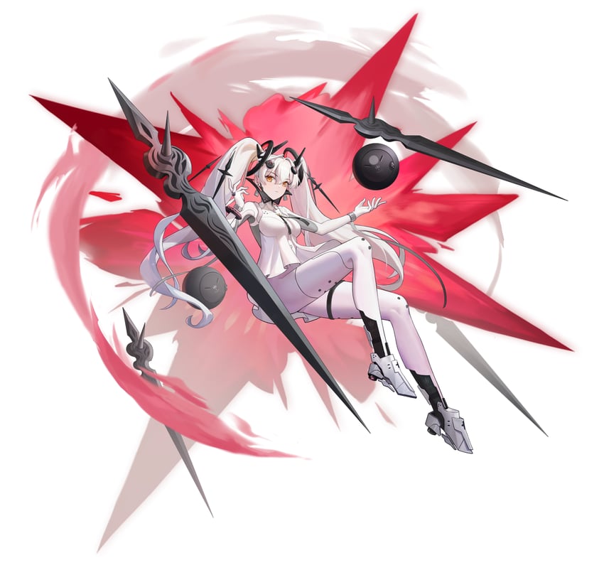 luna and luna: laurel (punishing: gray raven) drawn by yanyu_24