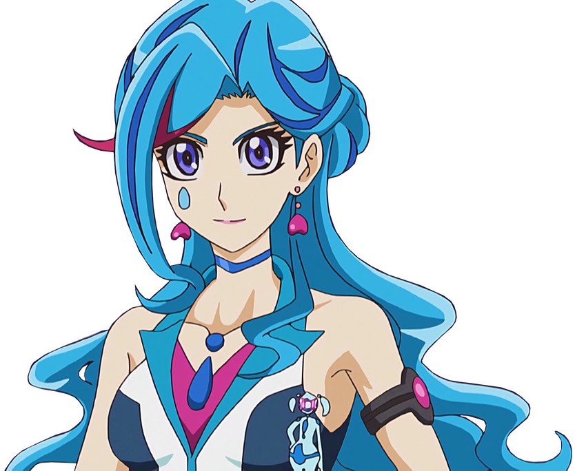zaizen aoi, blue maiden, and aqua (yu-gi-oh! and 1 more) drawn by trfty657b