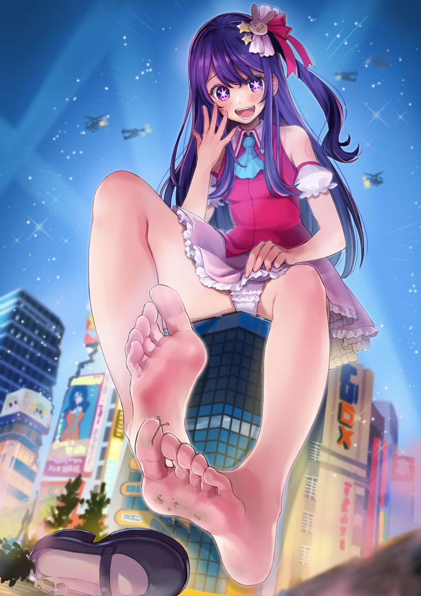 hoshino ai (oshi no ko) drawn by sahara1127