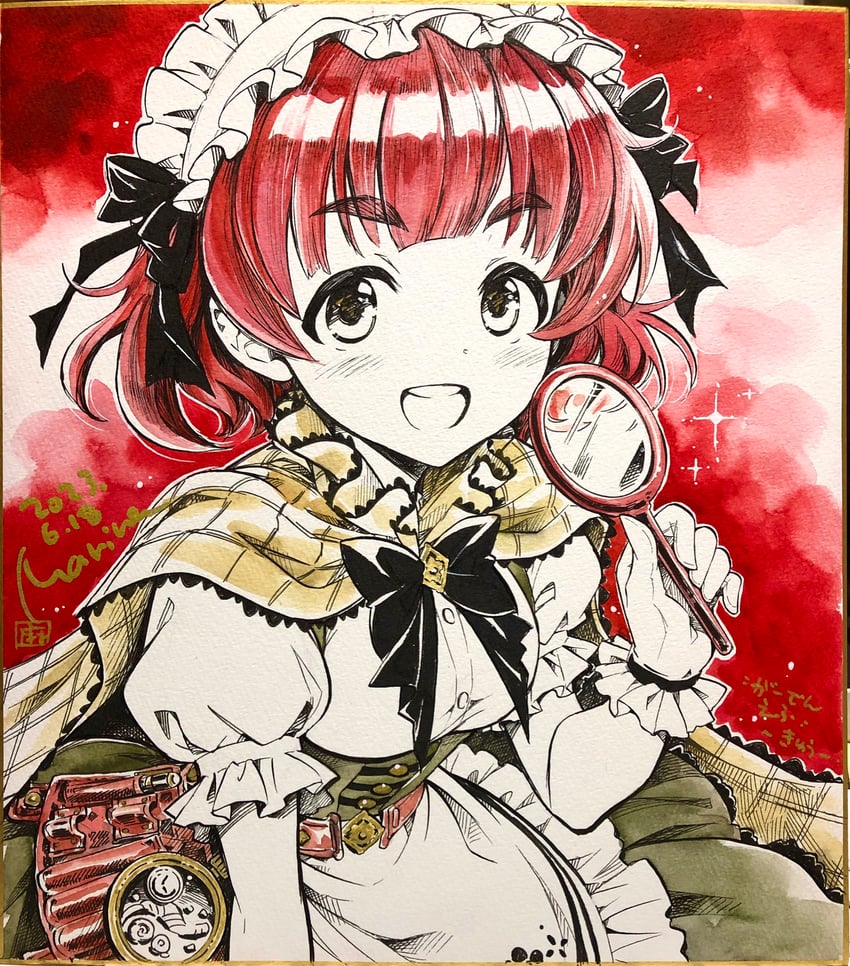 anzai miyako (idolmaster and 1 more) drawn by marine_(confeitokobo)