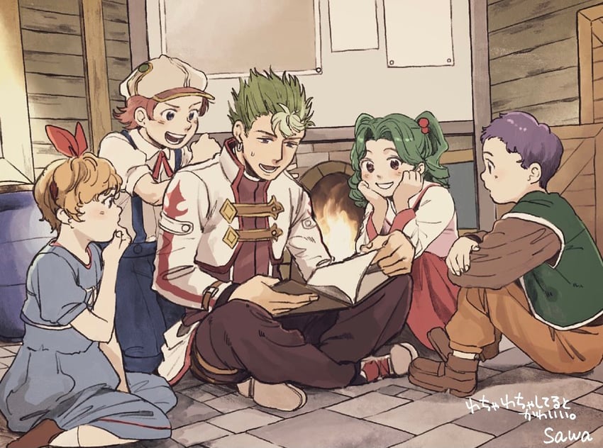 kevin graham (eiyuu densetsu and 1 more) drawn by sawaponu3