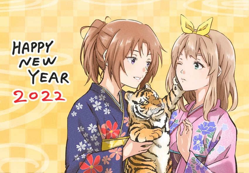nakagawa natsuki and yoshikawa yuuko (hibike! euphonium) drawn by curryisfriend