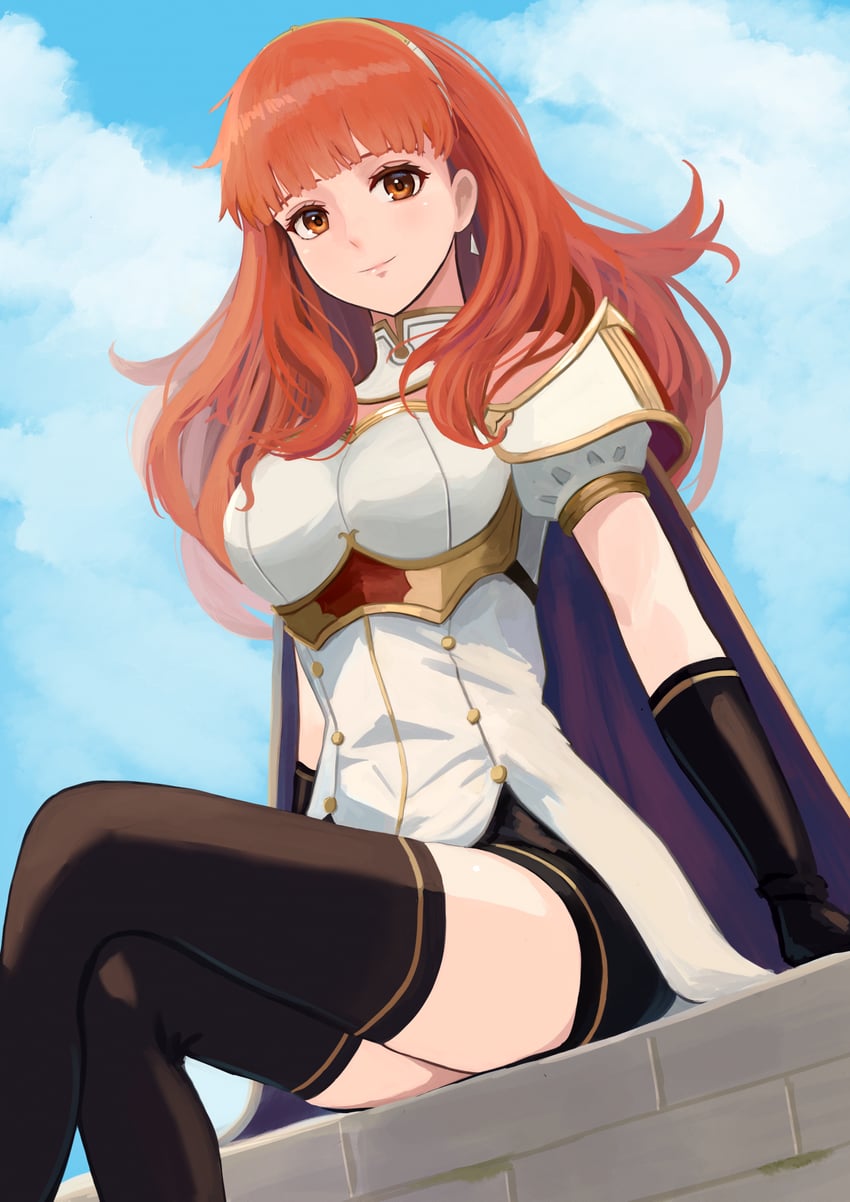 celica (fire emblem and 1 more) drawn by labebebe_lee