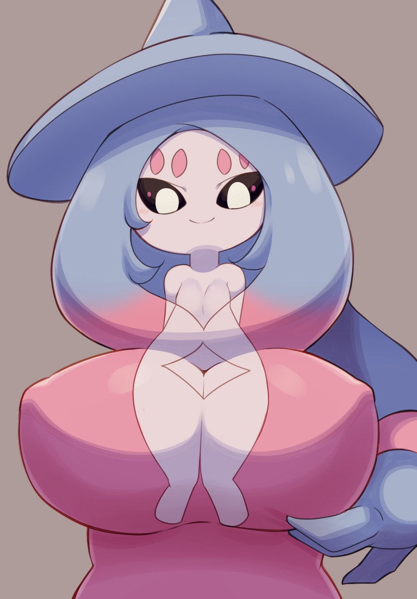 hatterene (pokemon and 1 more) drawn by ryuusui_arumo