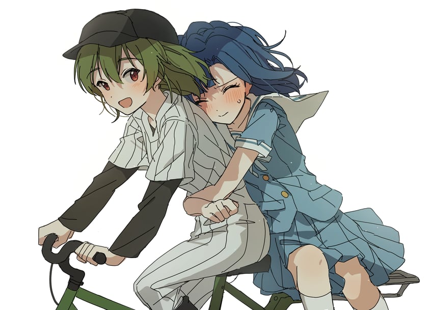 nanao yuriko and nagayoshi subaru (idolmaster and 2 more) drawn by hano9789