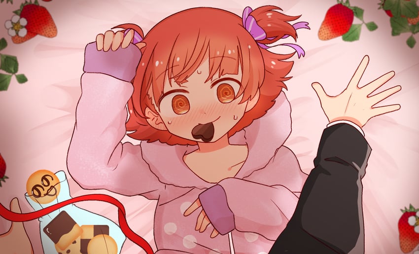 nonohara akane (idolmaster and 2 more) drawn by uwkpt