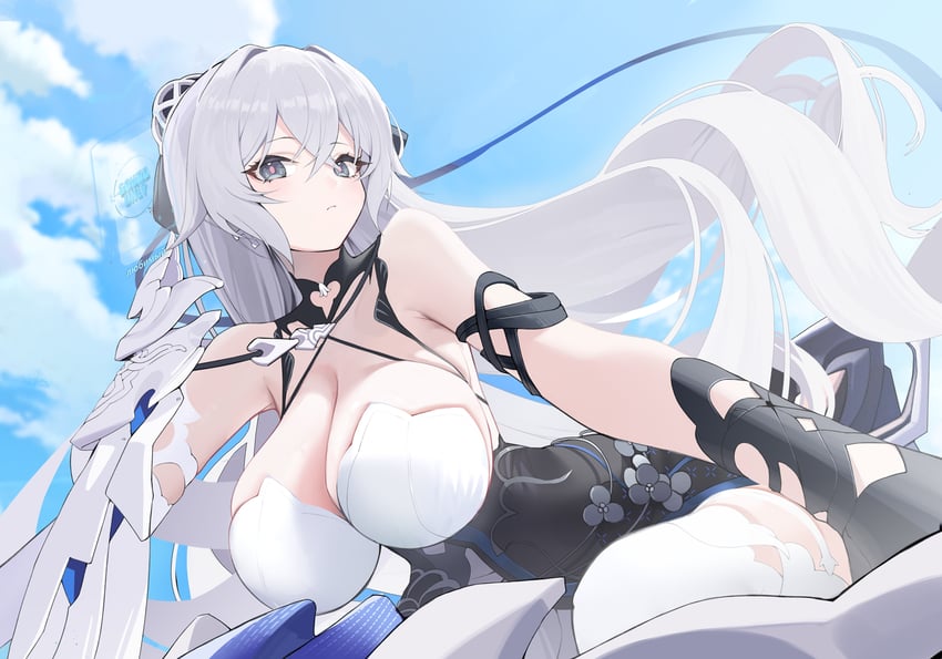 bronya zaychik (honkai and 1 more) drawn by xiujia_yihuizi