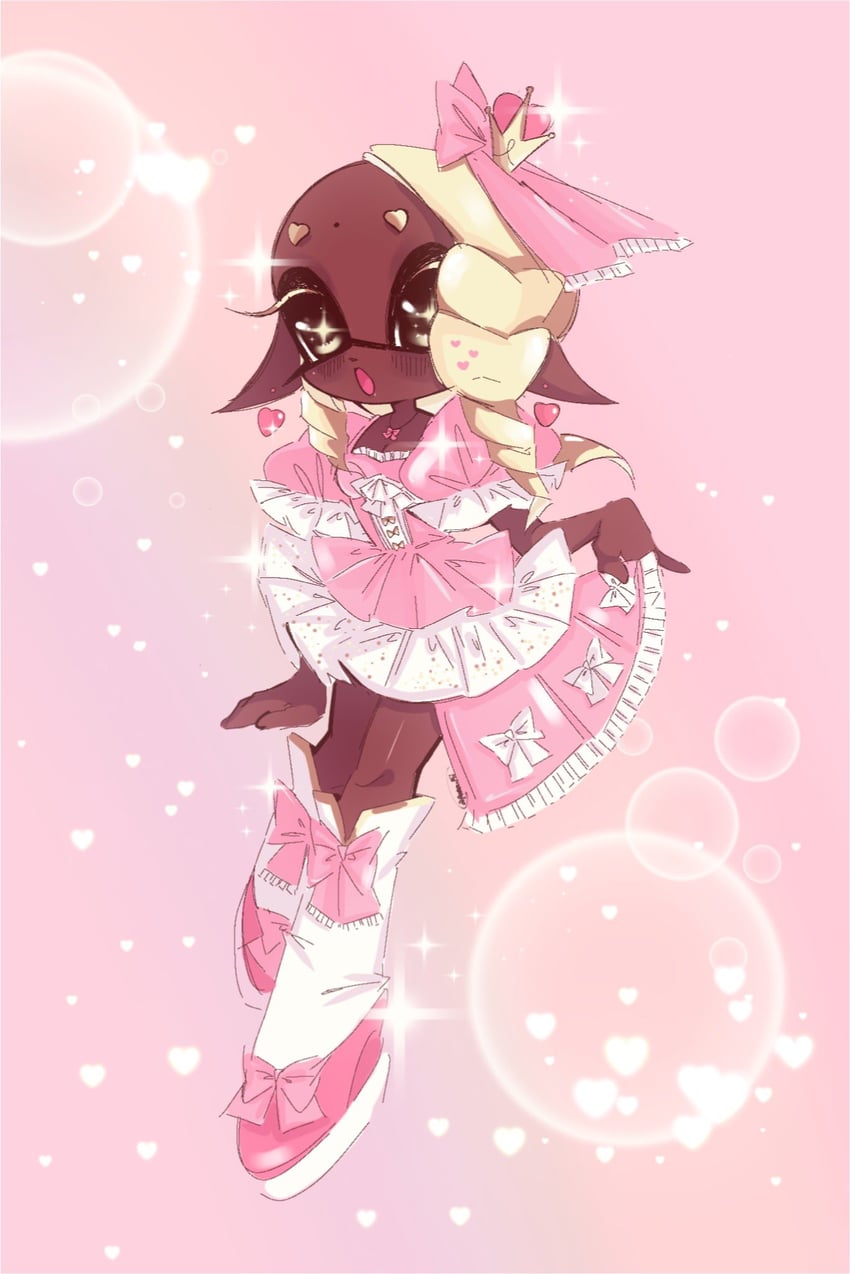 frye (splatoon and 1 more) drawn by pona_pii