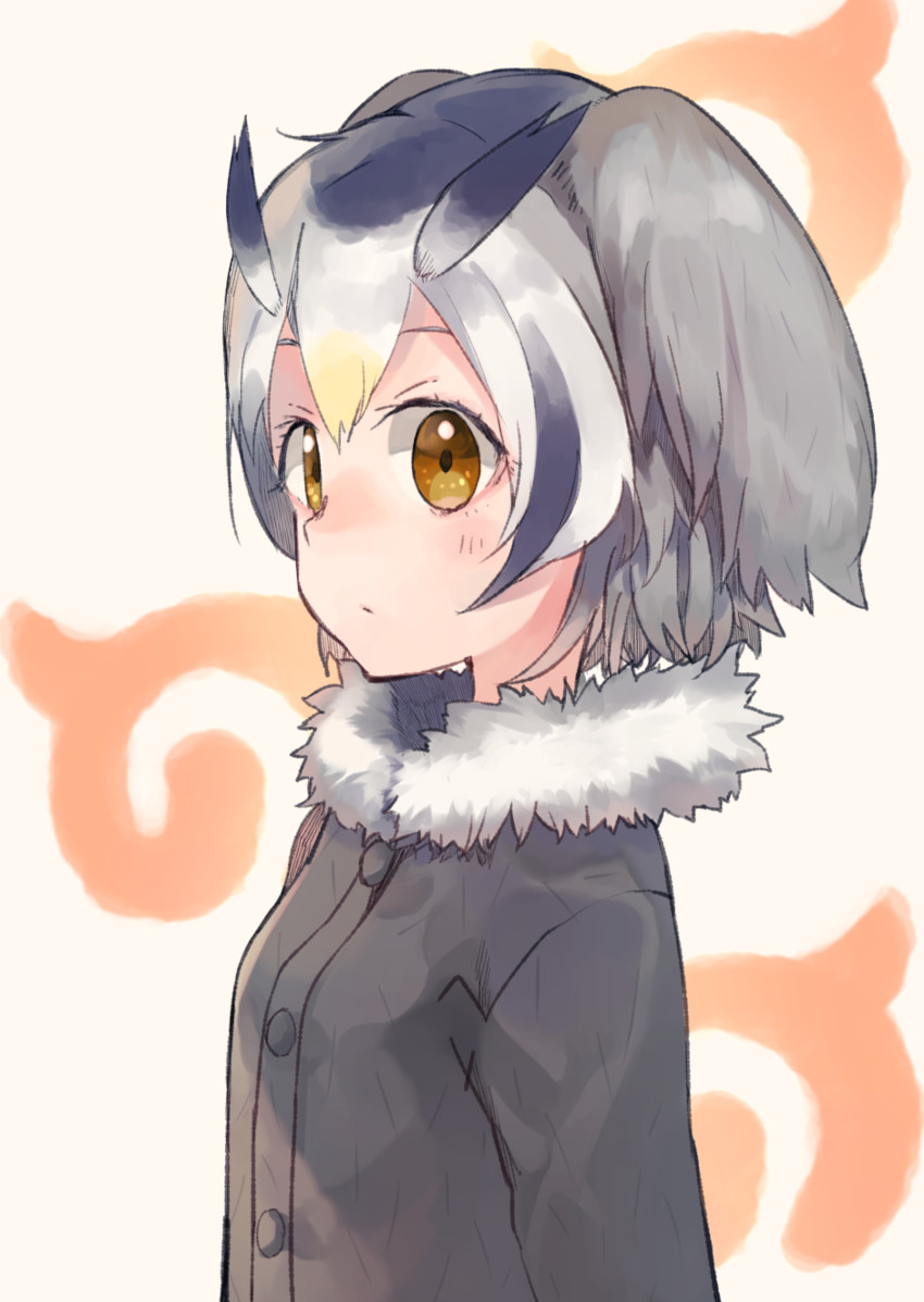 northern white-faced owl (kemono friends) drawn by ukimesato