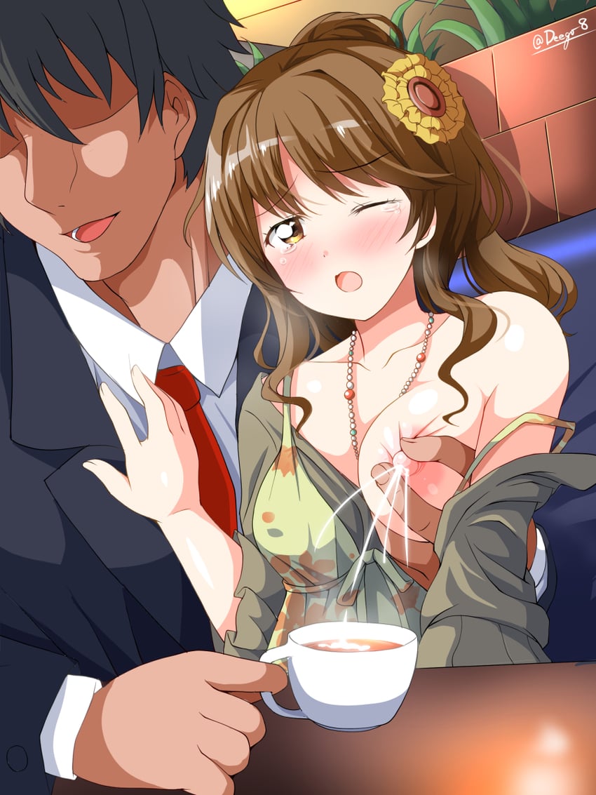 takamori aiko (idolmaster and 1 more) drawn by deego_(omochi_bazooka)