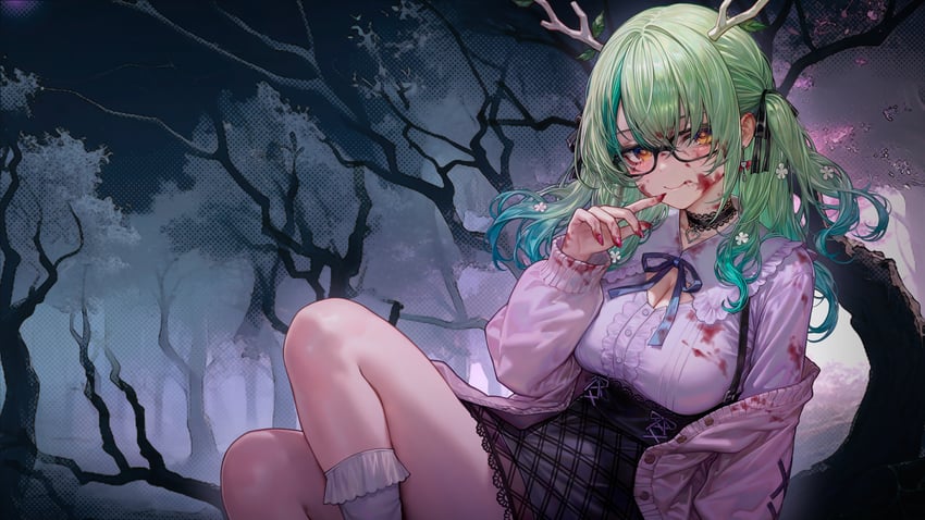 ceres fauna (hololive and 1 more) drawn by nekodayo22