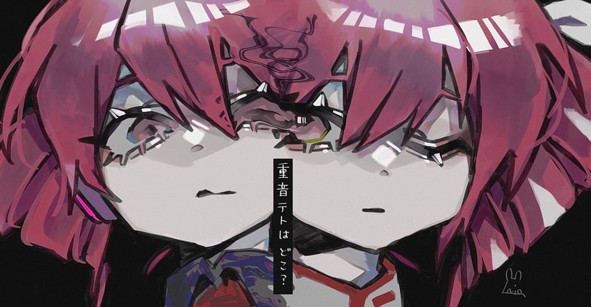 kasane teto (utau and 1 more) drawn by morning_nemui