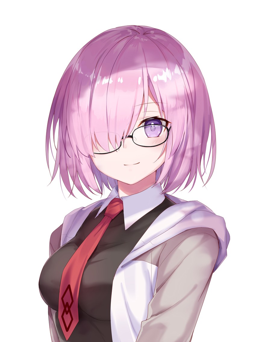 mash kyrielight (fate and 1 more) drawn by sada_(sadahalu)