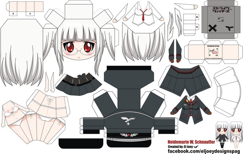heidimarie w. schnaufer (world witches series and 1 more) drawn by el_joey