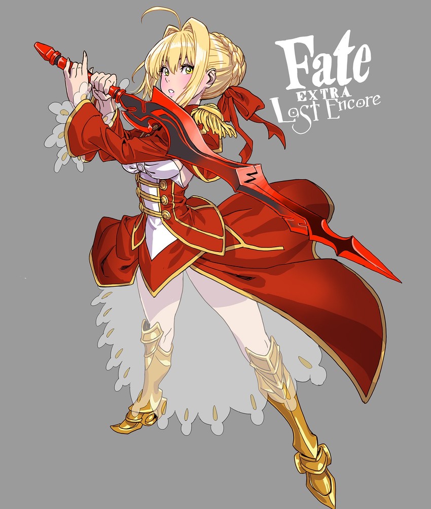 nero claudius (fate and 1 more) drawn by yamashita_shun'ya