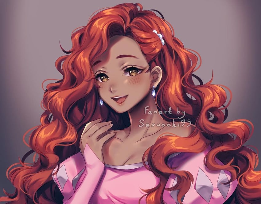 ariel and halle bailey (real life and 1 more) drawn by sasucchi95