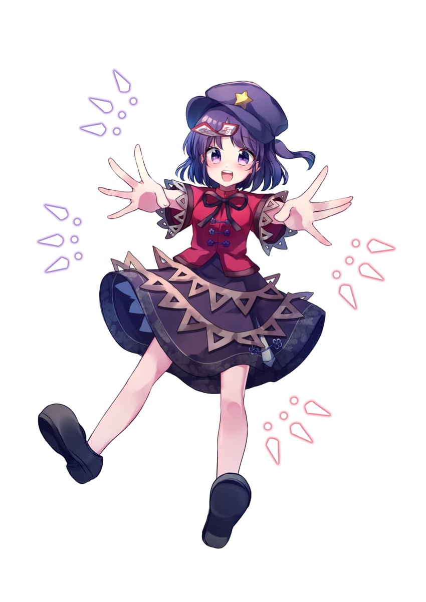 miyako yoshika (touhou and 1 more) drawn by moshihimechan