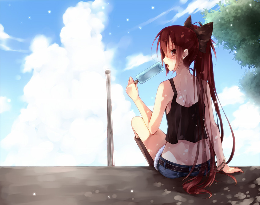 sakura kyoko (mahou shoujo madoka magica) drawn by toosaka_asagi