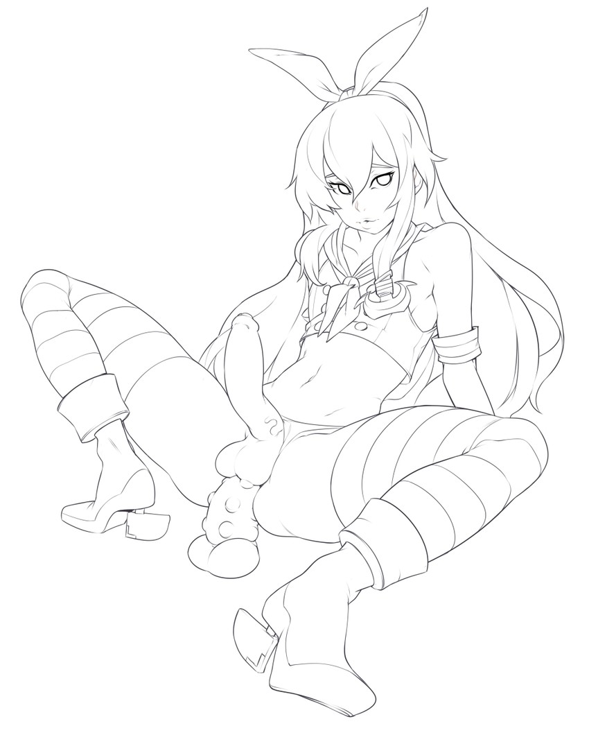 shimakaze and shimakaze-kun (kantai collection) drawn by doxy