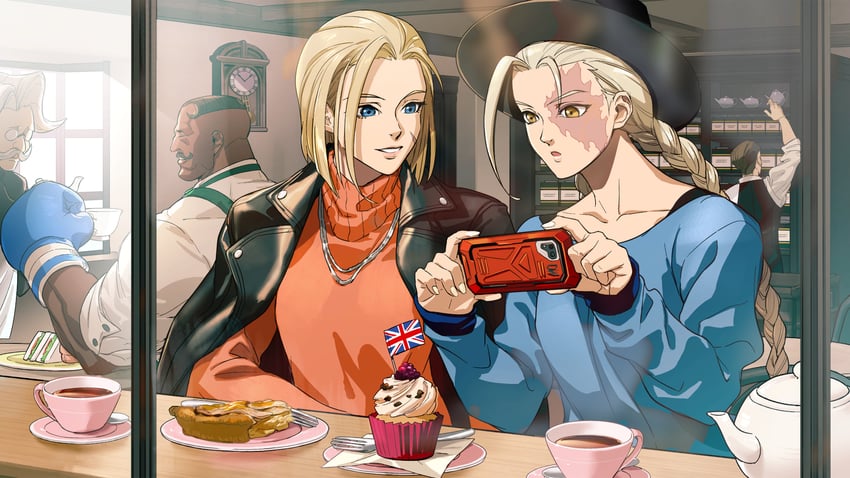 cammy white, decapre, and dudley (street fighter and 3 more)