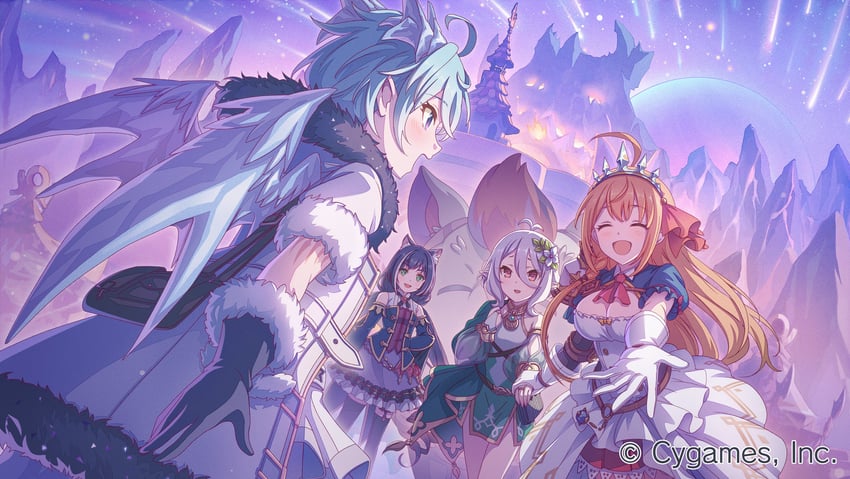 karyl, kokkoro, pecorine, and sheffy (princess connect!)