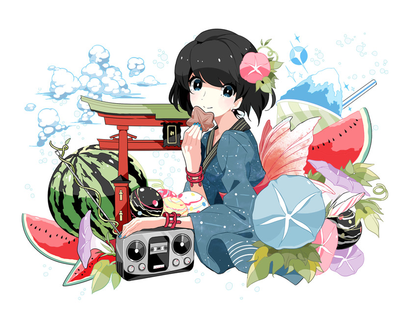 mimi (original and 1 more) drawn by chamooi