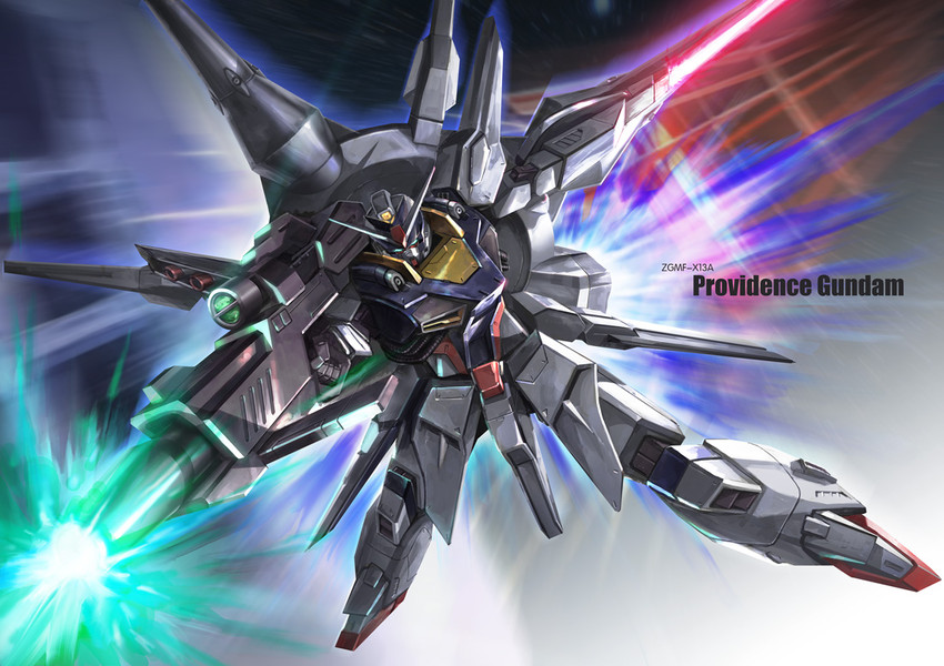 providence gundam (gundam and 1 more) drawn by zhenlin