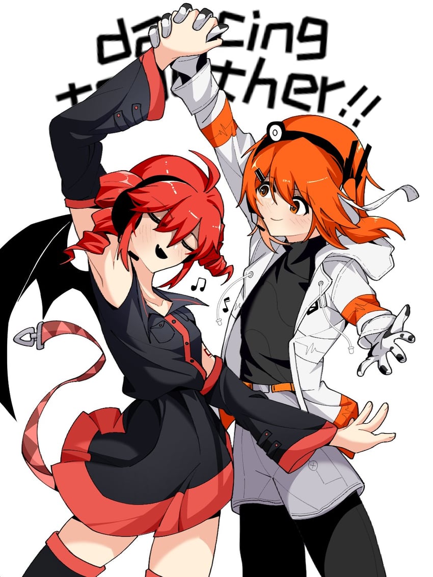 kasane teto and adachi rei (utau and 1 more) drawn by yi_xing_luren
