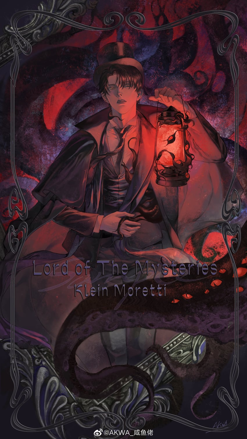 klein moretti (lord of the mysteries) drawn by akwa