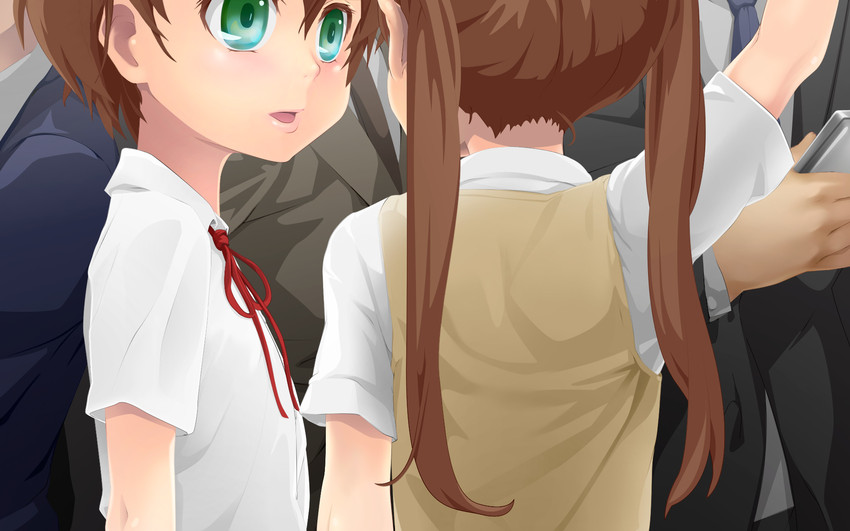 Shorts daddy anime long hair