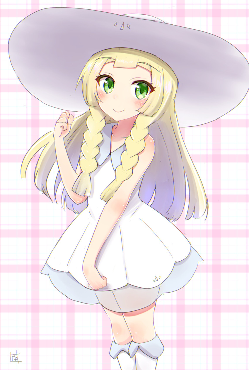 lillie (pokemon and 1 more) drawn by nayuhi_(yukimuu14)