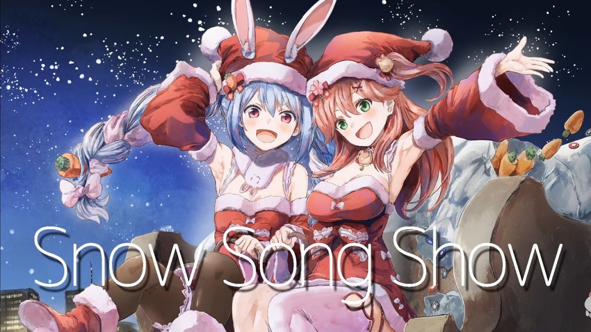 usada pekora and sakura miko (hololive and 1 more) drawn by yohane