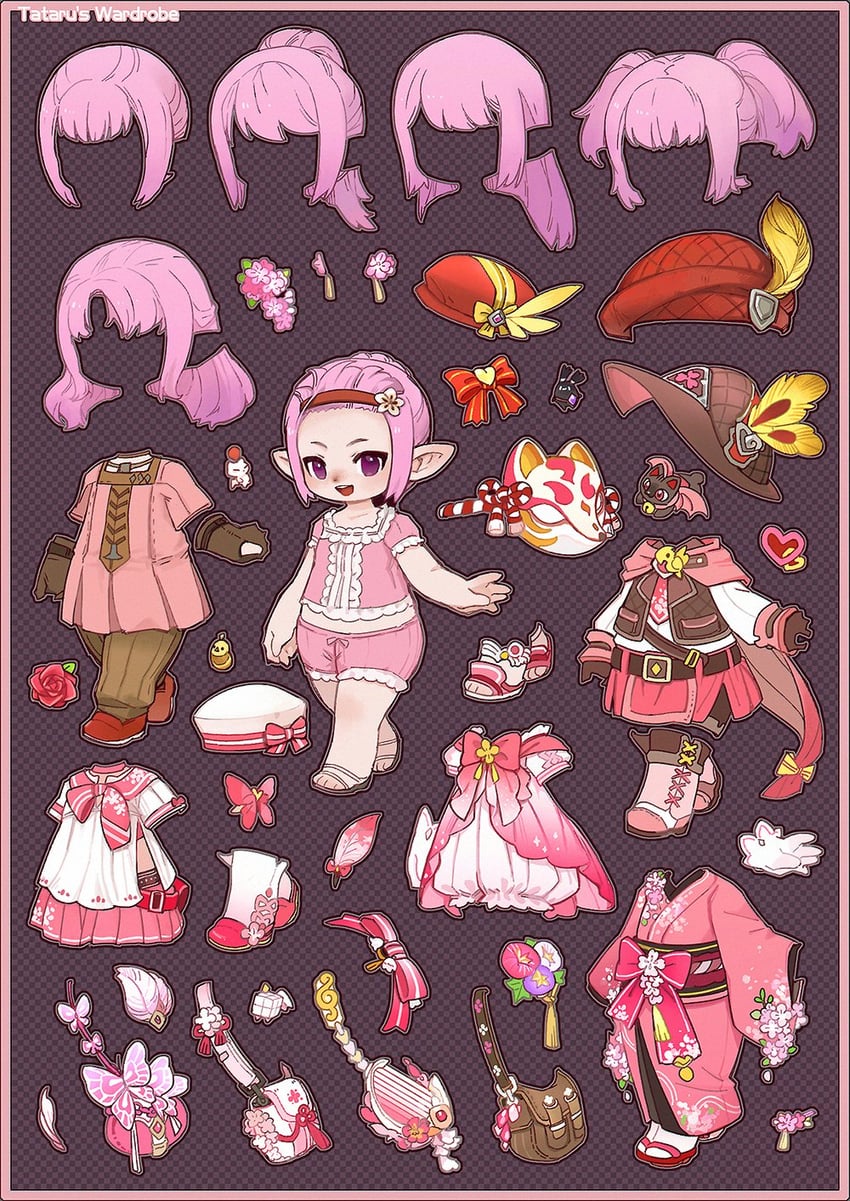 tataru taru (final fantasy and 1 more) drawn by flaw_eight