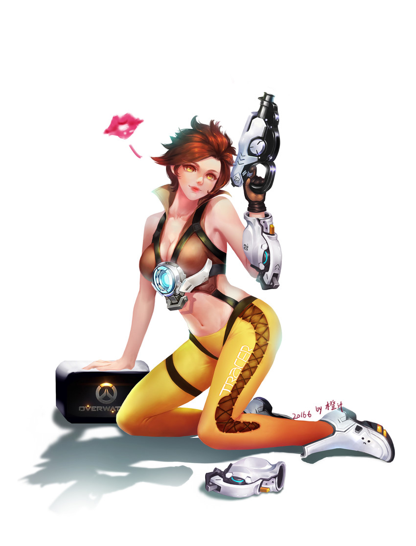 tracer (overwatch and 1 more) drawn by chen_lu