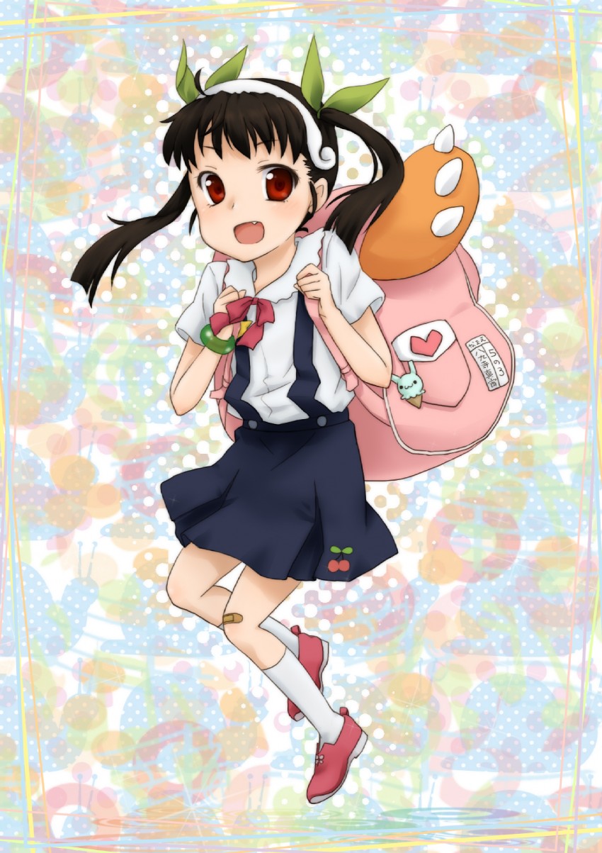 hachikuji mayoi (monogatari and 1 more) drawn by menoto