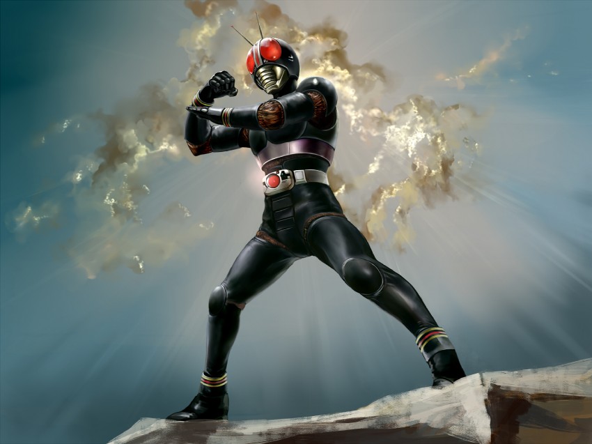 kamen rider black (kamen rider and 1 more) drawn by sei_mon