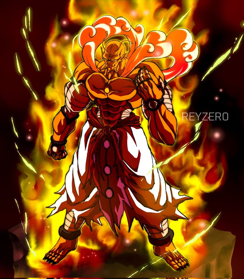 piccolo and orange piccolo (dragon ball and 2 more) drawn by reykovlor