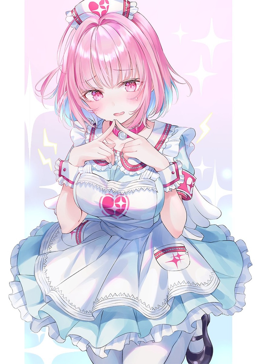 yumemi riamu (idolmaster and 1 more) drawn by nabi_(uz02)