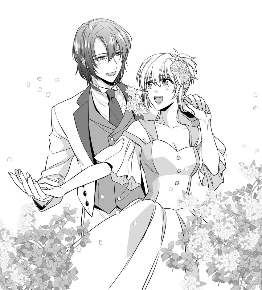 cagalli yula athha and athrun zala (gundam and 2 more) drawn by yumoto_o