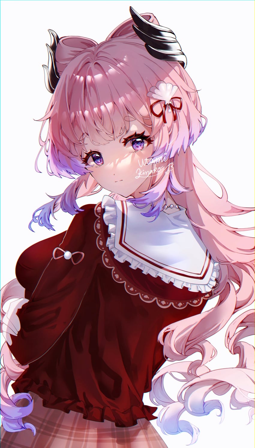 sangonomiya kokomi (genshin impact) drawn by utami_kinako