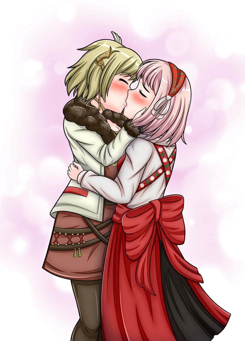 lapis and citrinne (fire emblem and 1 more) drawn by hokkyoku_tsugumi